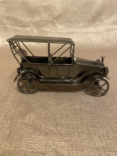 Vintage scrap metal art - vintage, model