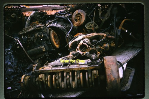 Car engines junkyard - engines, a