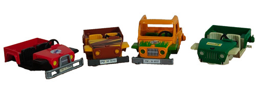 Playmobil lot scrapping jeeps - lot,