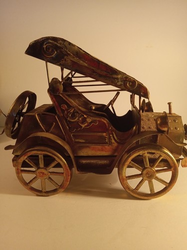 Vintage copper tin metal brass - metal,