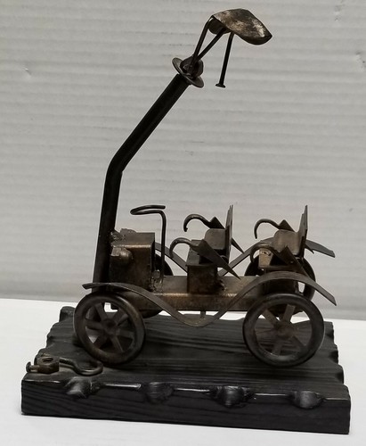 Vintage scrap metal car - vintage, 4