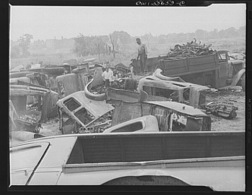 Photo 1930s 1940s auto - photo:1930s,