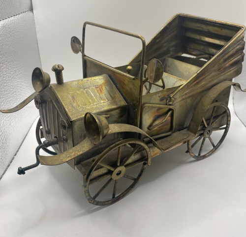 Vintage tin metal - tin,