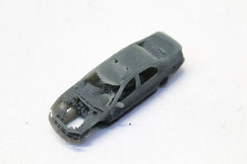 Scrap gutted car - scrap, b