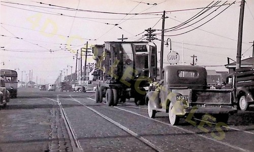 Vintage trolley photo dept - trolley,