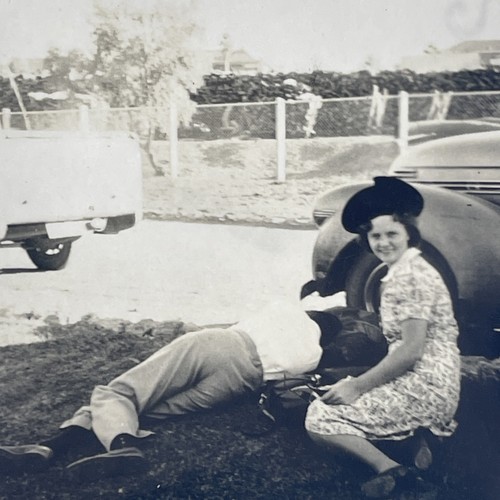 Vintage photo photograph w - photograph, b&w