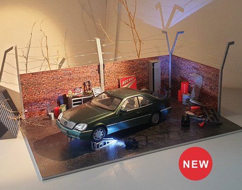 Model car display service - car,