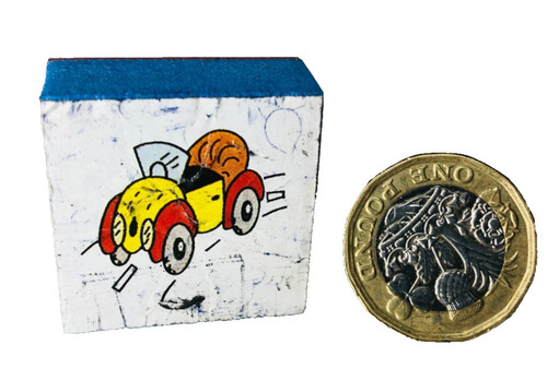 Ink stamp car - stamp,