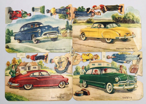 Vintage eas die cut - die, scraps