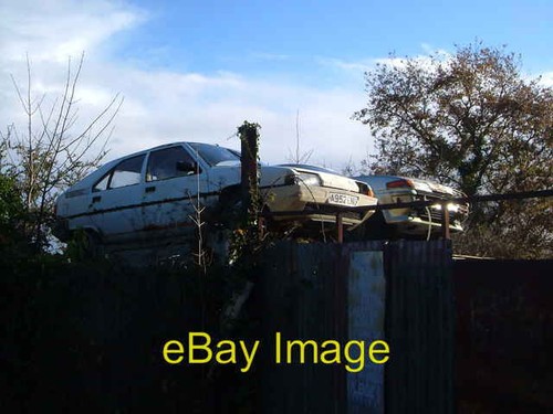 Photo 6x4 cars scrap - scrap, yard