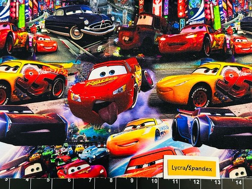 Tina scrap lycra x13 cars - lycra, 8.5"x13"