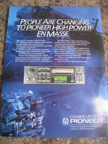 Pioneer high power masse - en,