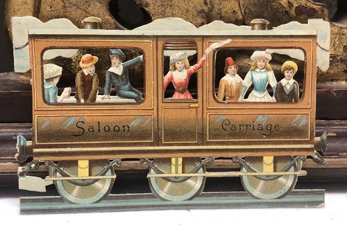 Victorian die cut - victorian, "saloon