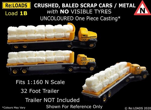 Crushed baled scale - crushed,