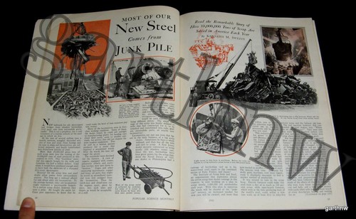 Scrap metal industry 1931 s - metal,