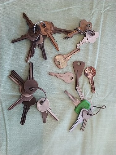 Old vintage keys used - vintage, for