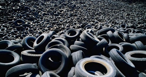 Scrap car tyres based - based, east