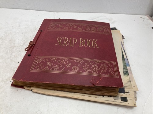 Vintage scrap book - vintage,