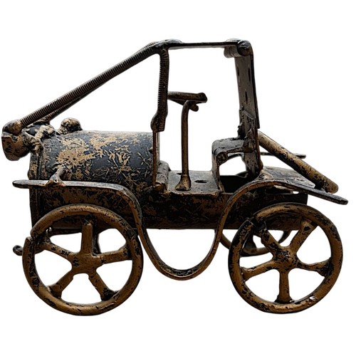 Vintage scrap metal art - scrap,