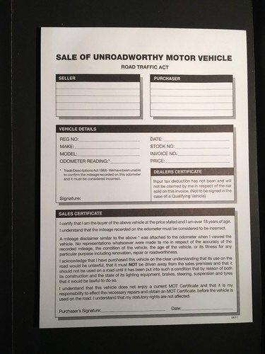 Used car invoice - for, the