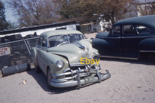 35mm slide pontiac car wreck - 35mm,