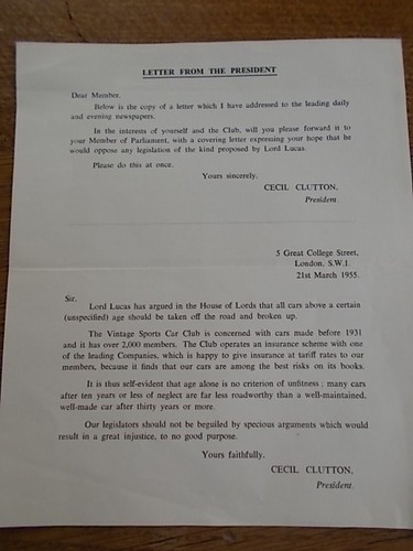 1955 letters from vintage - 1955,