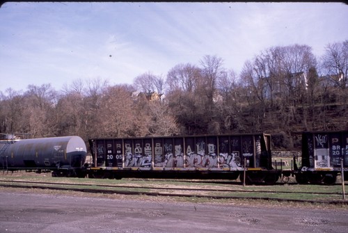 Freight car brrx procor - freight, brrx-procor