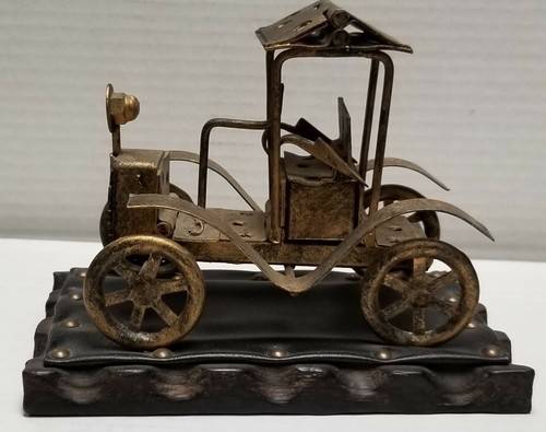 Vintage scrap metal car with - car,
