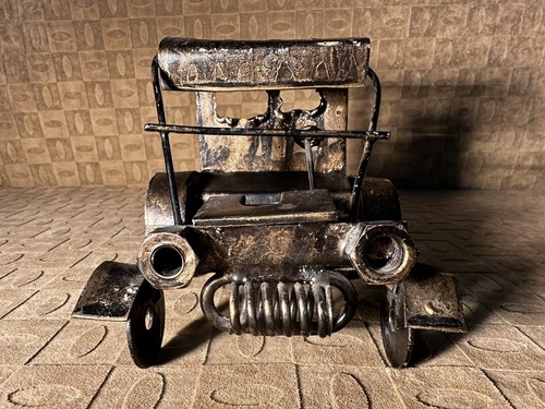 Vintage scrap metal nut - scrap,