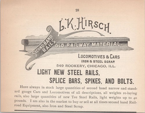 Hirsch chicago old - l.k.,